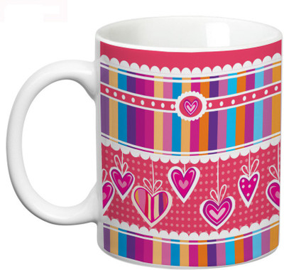65% OFF on Prithish Abstract Design 32 Ceramic Mug 330 ml 65% OFF on Prithish Abstract Design 32 Ceramic Mug 330 ml