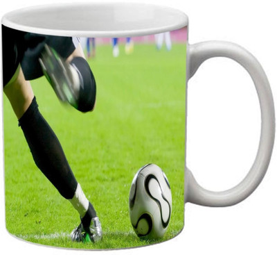 46% OFF on meSleep Football-08 Ceramic Mug 46% OFF on meSleep Football-08 Ceramic Mug