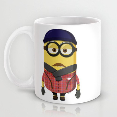 41% OFF on Astrode Hipster Minion Ceramic Mug 325 ml 41% OFF on Astrode Hipster Minion Ceramic Mug 325 ml