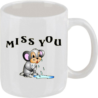 16% OFF on Ellicon Miss You Ceramic Mug