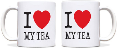 65% OFF on ShopMantra I Love My Tea Black Ceramic Mug 300 ml 65% OFF on ShopMantra I Love My Tea Black Ceramic Mug 300 ml