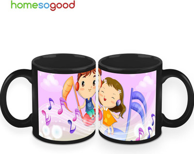 37% OFF on HomeSoGood Siblings Enjoying The Music Coffee Ceramic Mug 325 ml, Pack of 2 37% OFF on HomeSoGood Siblings Enjoying The Music Coffee Ceramic Mug 325 ml, Pack of 2