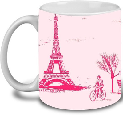 66% OFF on Future Eye Paris City Pink Ceramic Mug 250 ml 66% OFF on Future Eye Paris City Pink Ceramic Mug 250 ml