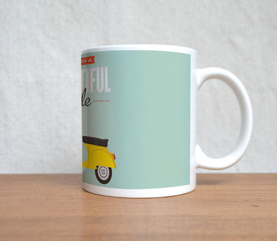 50% OFF on StyBuzz Life Is A Beautiful Ride Ceramic Mug 300 ml 50% OFF on StyBuzz Life Is A Beautiful Ride Ceramic Mug 300 ml