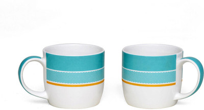 At Home Love Ceramic Mug 200 ml, Pack of 2 At Home Love Ceramic Mug 200 ml, Pack of 2