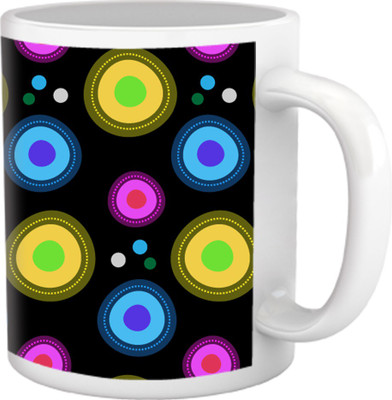 60% OFF on Tiedribbons Child Love_hide And Seek_ Lights Pattern Ceramic Mug 325 ml