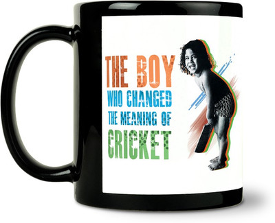 50% OFF on ShopMantra Sachin The Boy Who Changed Cricket Ceramic Mug 300 ml