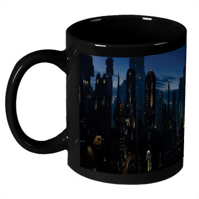 70% OFF on AMY Beautiful New York City in The Night Coffee Ceramic Mug 325 ml