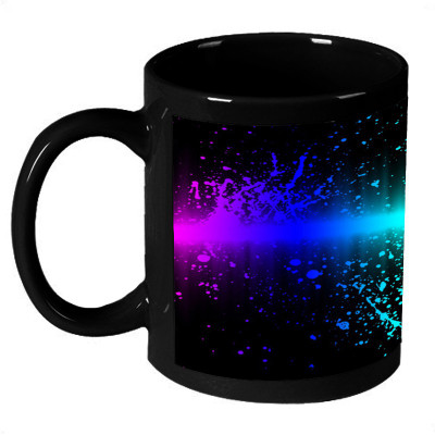 61% OFF on AMY Colorful Rays Colorful Blast Ceramic Mug 325 ml