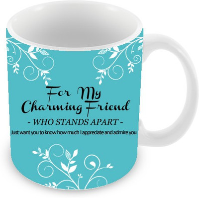 26% OFF on Everyday Gifts Charming Friend Ceramic Mug 325 ml