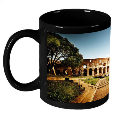 61% OFF on AMY Old Rome Building Ceramic Mug 325 ml