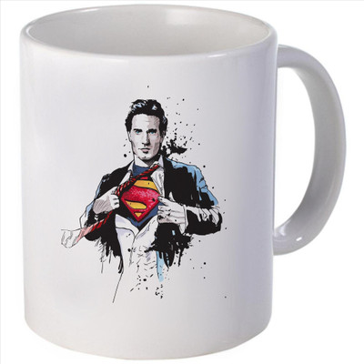 Snoogg Super Man Ceramic Mug Snoogg Super Man Ceramic Mug