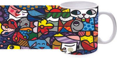 45% OFF on Printland Glass Painting Ceramic Mug