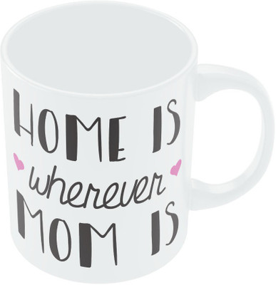 29% OFF on PosterGuy Mom is Home Mother's Day Gift Ceramic Mug 325 ml