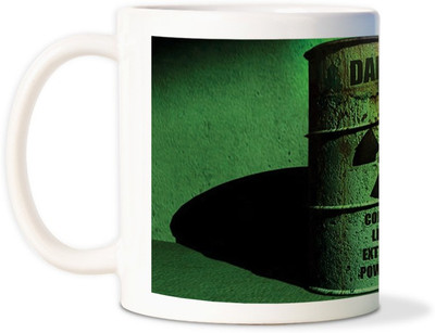 75% OFF on AMY Dustbins Dangercoffee Ceramic Mug