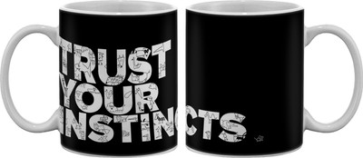 Artifa Trust Your Instincts Porcelain, Ceramic Mug 350 ml Artifa Trust Your Instincts Porcelain, Ceramic Mug 350 ml