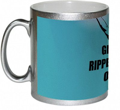 70% OFF on AMY Cool Bodybuilding with Quote Coffee Ceramic Mug 325 ml