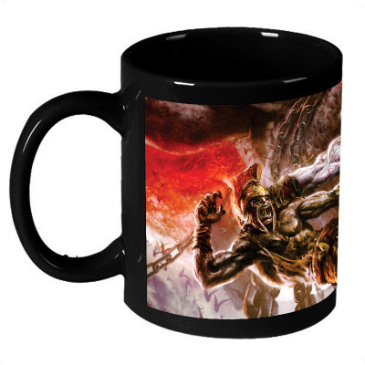 72% OFF on AMY 3d God Of War Fighting With Enemies Ceramic Mug