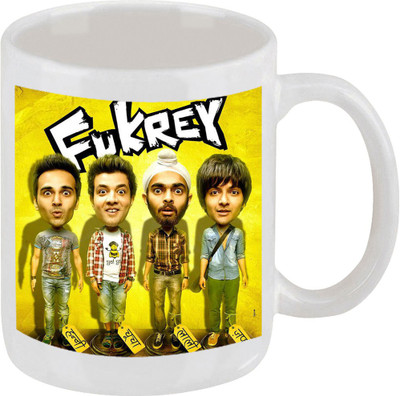 28% OFF on Ellicon 20 Fukrey Ceramic Mug 325 ml