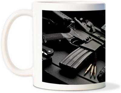 75% OFF on AMY Machine Gun Bulletcoffee Ceramic Mug 75% OFF on AMY Machine Gun Bulletcoffee Ceramic Mug