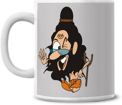 50% OFF on Lovely Collection Funny Baba Ji Ka English Style Ceramic Mug