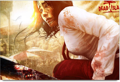 34% OFF on Hate Life Girl Paper Print