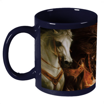 56% OFF on Amy Four Horses Ceramic Mug 330 ml 56% OFF on Amy Four Horses Ceramic Mug 330 ml