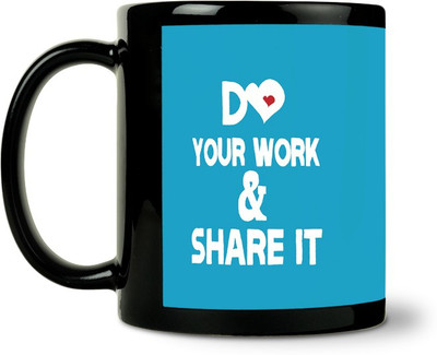 36% OFF on ShopMantra Do Your Work Ceramic Mug 300 ml 36% OFF on ShopMantra Do Your Work Ceramic Mug 300 ml