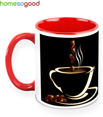 33% OFF on HomeSoGood Rise And Shine Ceramic Mug 325 ml 33% OFF on HomeSoGood Rise And Shine Ceramic Mug 325 ml