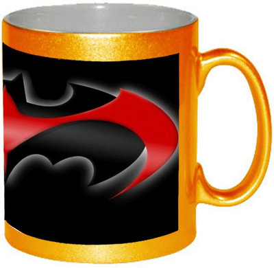 57% OFF on AMY Red And Black Batman Logo coffee Ceramic Mug 57% OFF on AMY Red And Black Batman Logo coffee Ceramic Mug