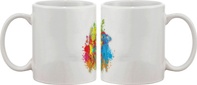 15% OFF on Artifa Splash Color Dance Porcelain, Ceramic Mug 350 ml 15% OFF on Artifa Splash Color Dance Porcelain, Ceramic Mug 350 ml