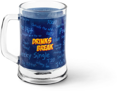 Delhi Daredevils DD Beer Glass Mug Delhi Daredevils DD Beer Glass Mug