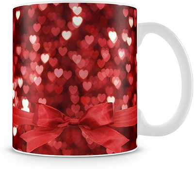 74% OFF on Shoprock Red Heart with Ribban Coffee Ceramic Mug 74% OFF on Shoprock Red Heart with Ribban Coffee Ceramic Mug