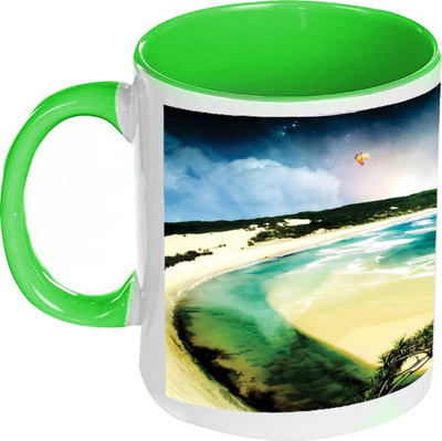 58% OFF on AMY Beach Side Beauty Inside Green Coffee Ceramic Mug 58% OFF on AMY Beach Side Beauty Inside Green Coffee Ceramic Mug