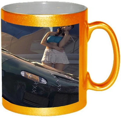57% OFF on AMY 3d Hot Girls With Car coffee Ceramic Mug