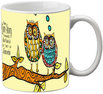 56% OFF on meSleep md2502 Ceramic, White Mug