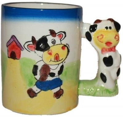 59% OFF on Authority Cow Porcelain Mug 200 ml, Pack of 2 59% OFF on Authority Cow Porcelain Mug 200 ml, Pack of 2