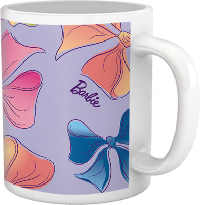 60% OFF on Tiedribbons Pure Vanity_Tru Concept_Vintage Yellow Pattern Ceramic Mug 325 ml