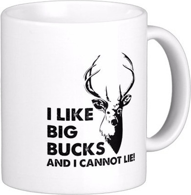 25% OFF on Exoctic Silver Urban Quotes CX001 Ceramic Mug 300 ml