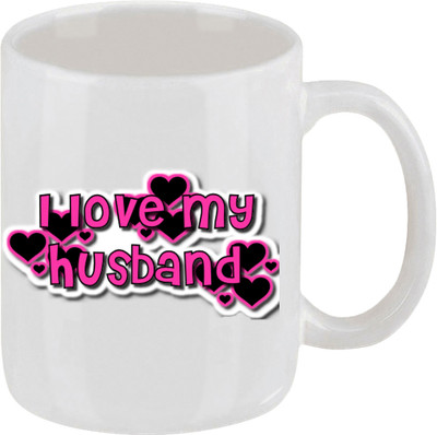 16% OFF on Ellicon 21 I Love My Husband Ceramic Mug