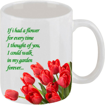 16% OFF on Ellicon Flower For Every Time Coffee Mug Ceramic Mug 16% OFF on Ellicon Flower For Every Time Coffee Mug Ceramic Mug