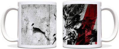 60% OFF on ShopMantra Metal Gear Solid Black Ceramic Mug 300 ml