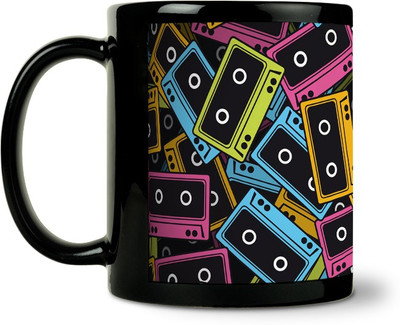 36% OFF on ShopMantra Colorful Cassette Pattern Ceramic Mug 300 ml 36% OFF on ShopMantra Colorful Cassette Pattern Ceramic Mug 300 ml