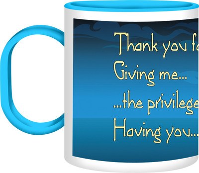 30% OFF on Refeel Gifts Thank You Unbreakable Plastic Mug 325 ml 30% OFF on Refeel Gifts Thank You Unbreakable Plastic Mug 325 ml