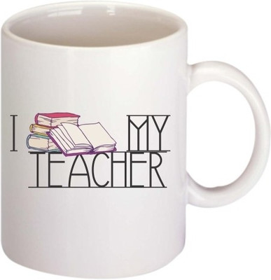 45% OFF on Printland I Love My Teacher Coffee Ceramic Mug 350 ml 45% OFF on Printland I Love My Teacher Coffee Ceramic Mug 350 ml