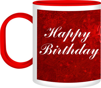 30% OFF on Refeel Gifts Happy Birthday To My Love Unbreakable Plastic Mug 325 ml