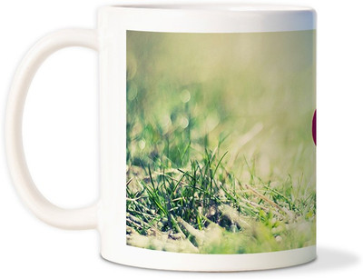 Amy Pink And White Hearts Coffee Ceramic Mug Amy Pink And White Hearts Coffee Ceramic Mug