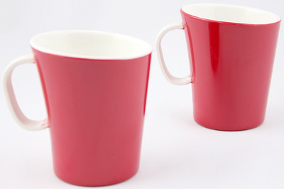 4% OFF on Hi Luxe Dbl Clr Melamine 42249 Dual - Red Melamine Mug Pack of 2 4% OFF on Hi Luxe Dbl Clr Melamine 42249 Dual - Red Melamine Mug Pack of 2