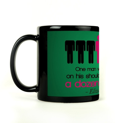 68% OFF on Shoprock Elizabeth Quote Ceramic Mug