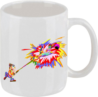 28% OFF on Ellicon C57 Happy Holi Coffee Ceramic Mug 325 ml 28% OFF on Ellicon C57 Happy Holi Coffee Ceramic Mug 325 ml